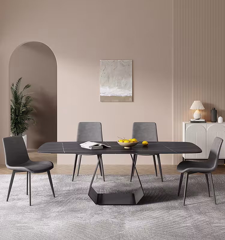 Dawn-山字形大理石/岩板餐桌