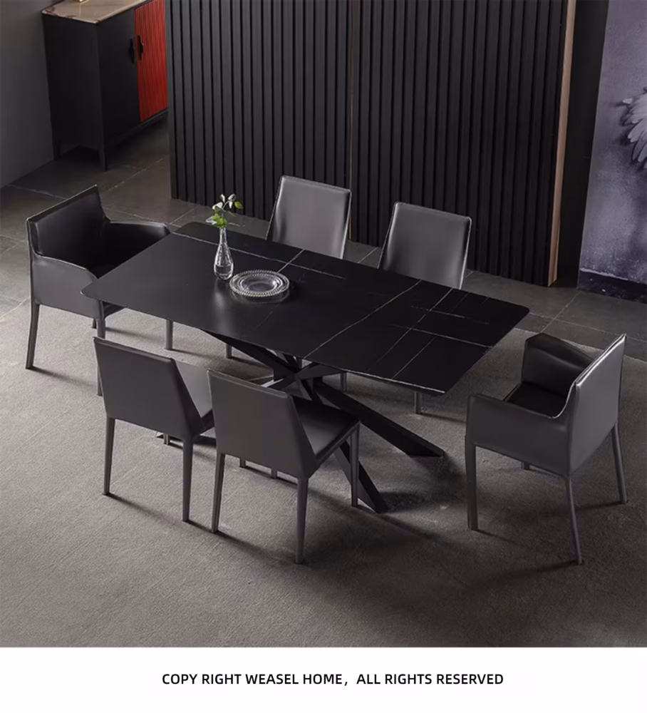 Diana 雲石岩板餐桌 1 4