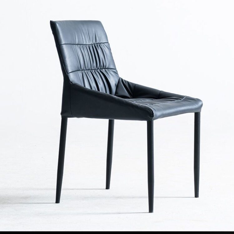 Hubery 酷感皺褶餐椅 2張 2