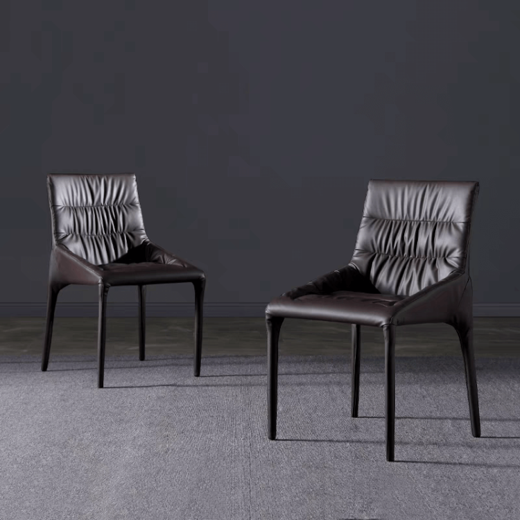 Hubery 酷感皺褶餐椅 2張 3 1