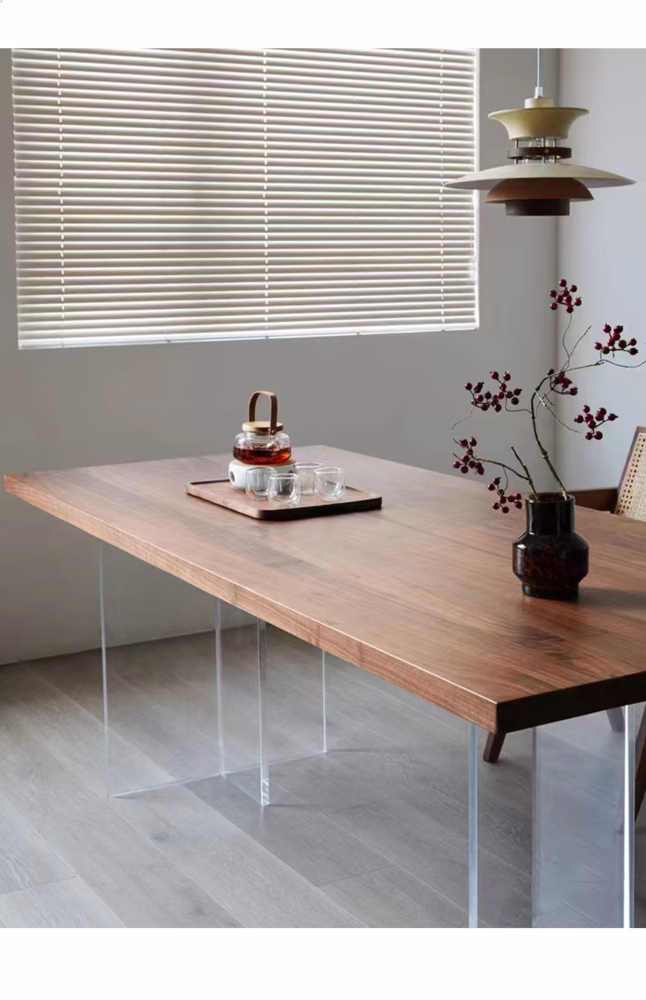 Edith 懸空黑胡桃木餐桌 11 1 converted