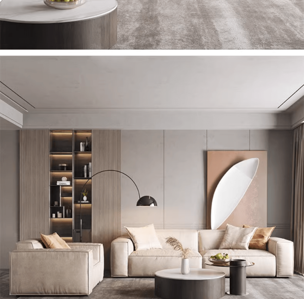 Clive 方塊科技布 梳化 2 0233