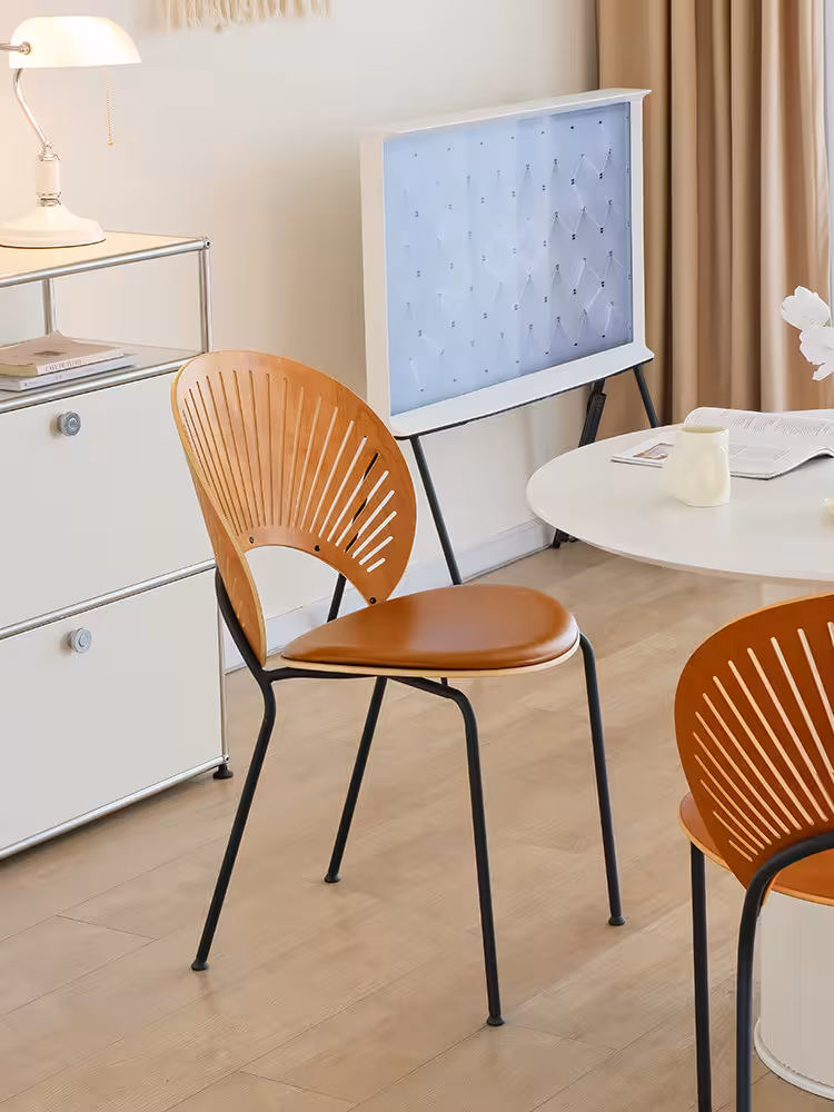 Margery 扇形靠背餐椅子可選軟垫款 19 conv