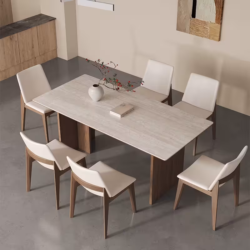 Archie 方T字型餐枱 10 6