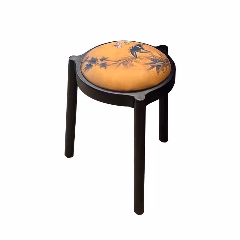 Susie-三葉草木圓凳-2張