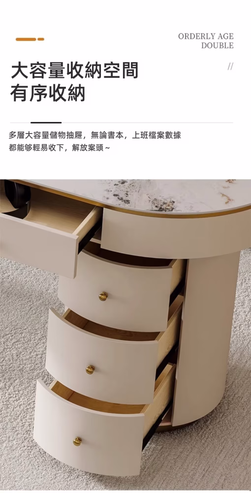 Blake 三抽櫃書枱連三鬥櫃 9 converted