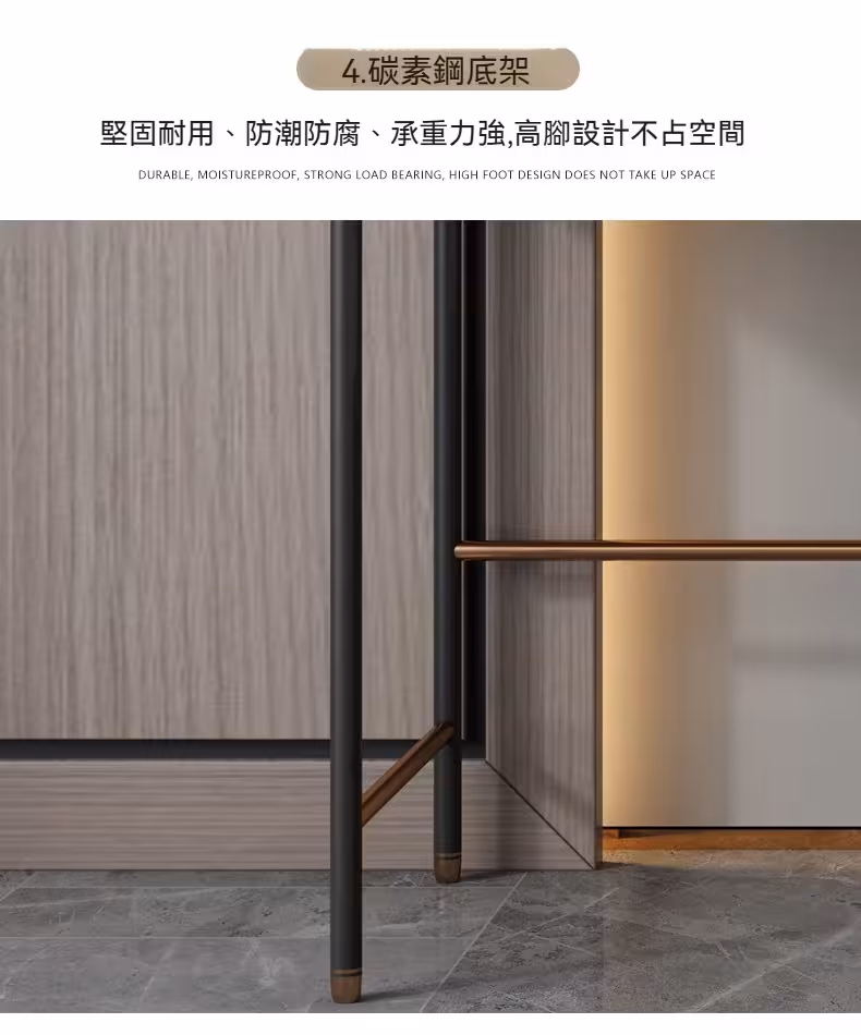 Broderick 雙抽屜冰咖梳妝枱 12 converted