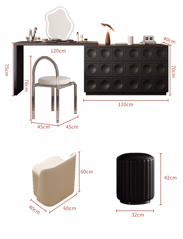 Channing 碎星石梳妝枱配六鬥櫃 19 converted
