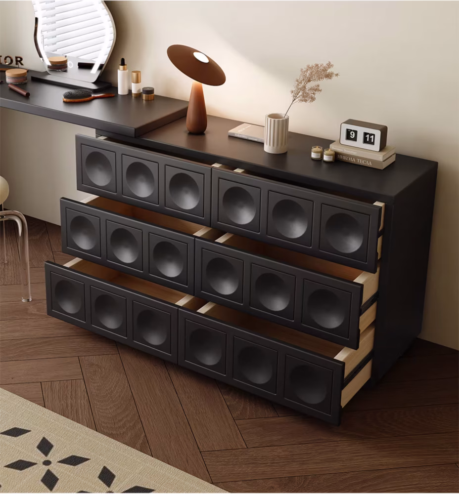 Channing 碎星石梳妝枱配六鬥櫃 6 converted