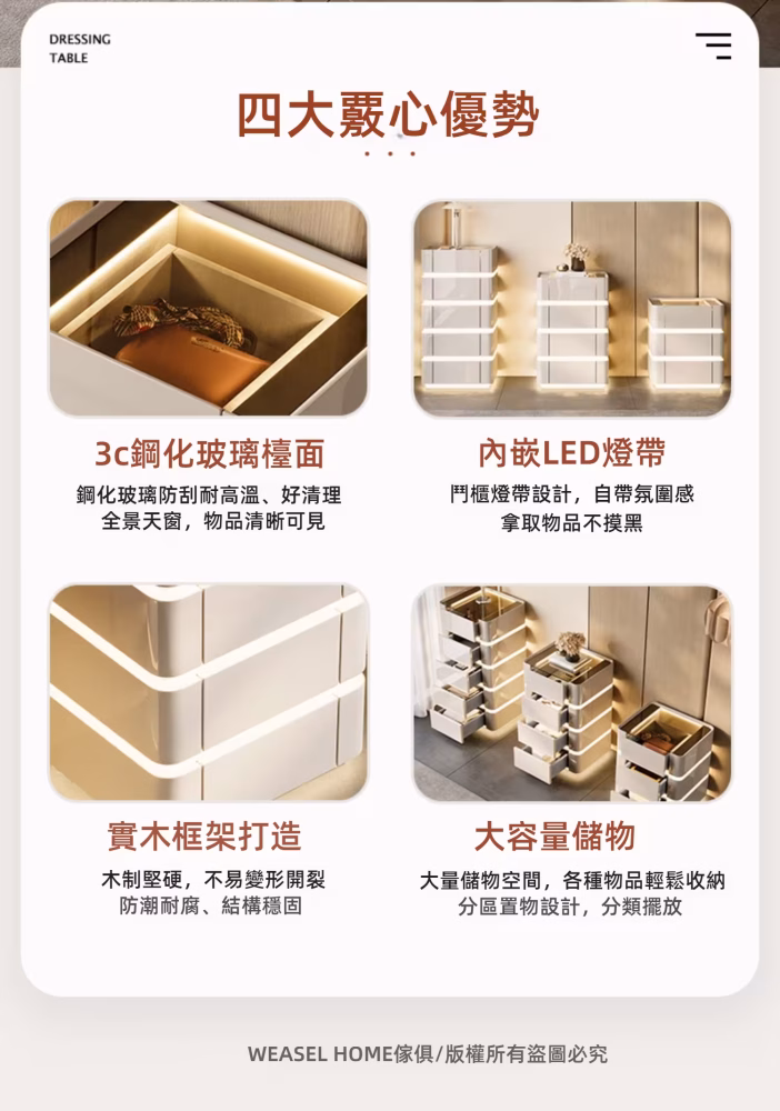 Peggy 智能燈光鬥櫃可選三鬥至八鬥 1 converted