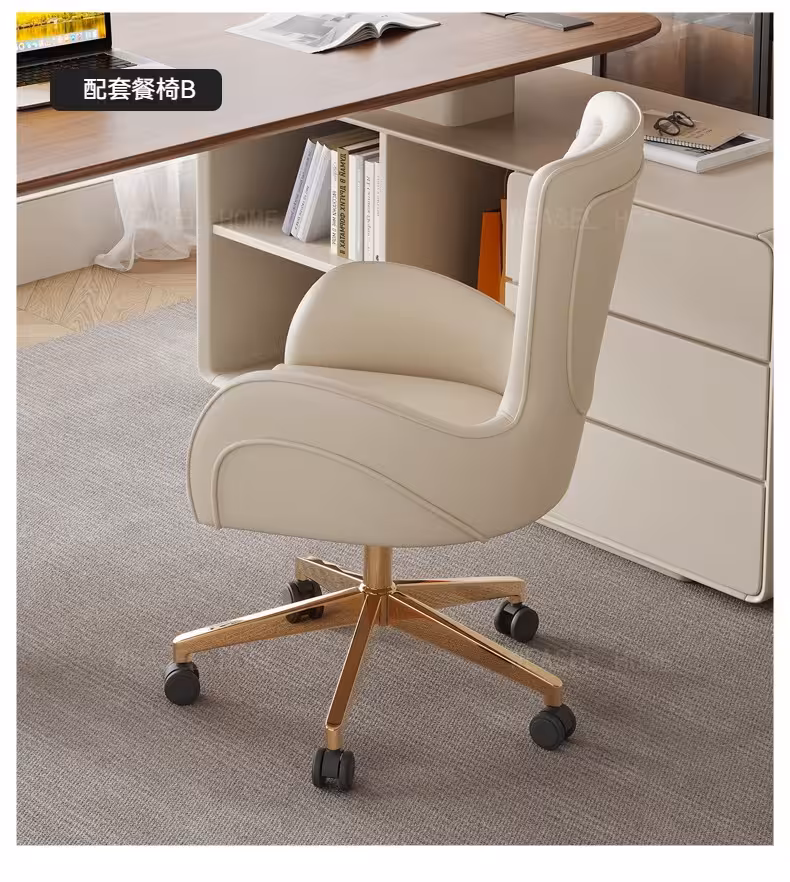 Driscoll 奶油風書枱 18 converted