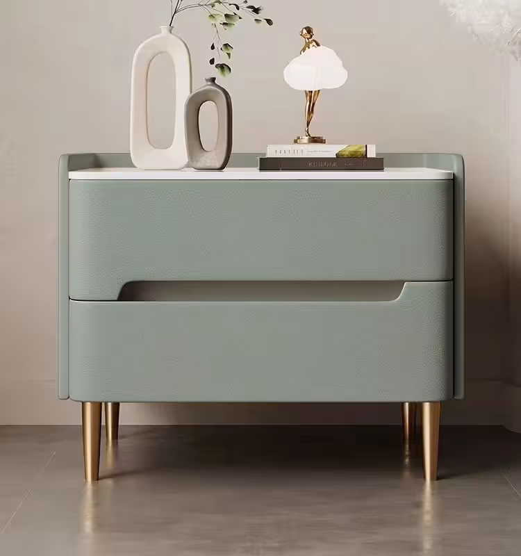 Adolph 皮革岩板床頭櫃USB充電有鎖sku图10 1 converted