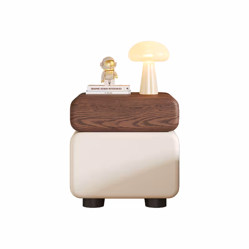 Anila-奶油風床頭櫃