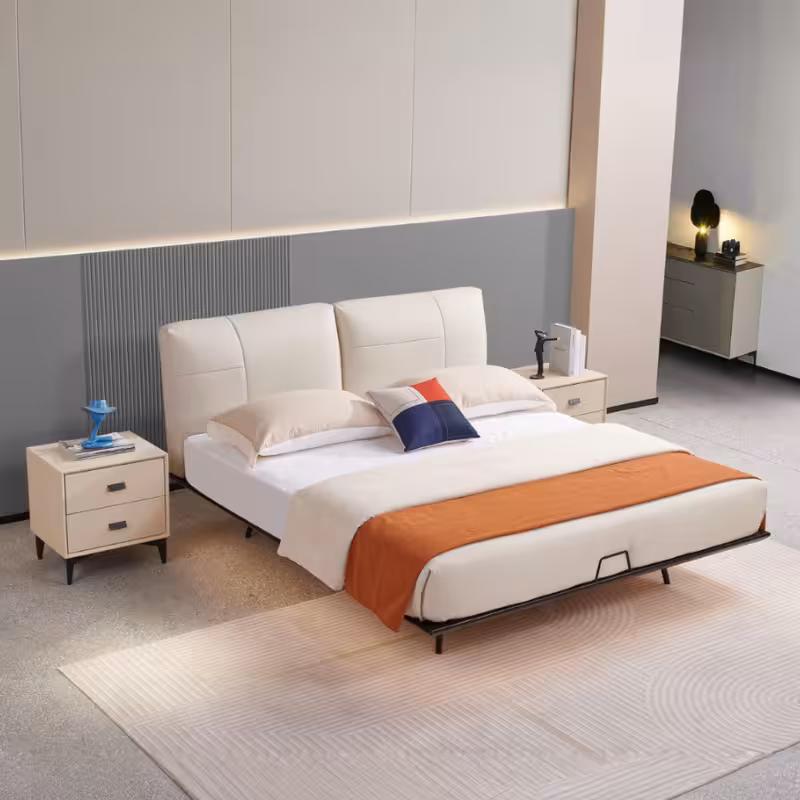 Clyde-齊邊懸浮床架(帶感應燈)