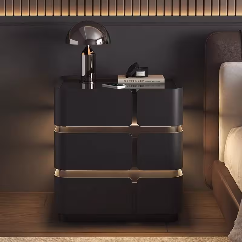 Connie 無線充小戶型床頭櫃二抽三抽主图2 6 converted