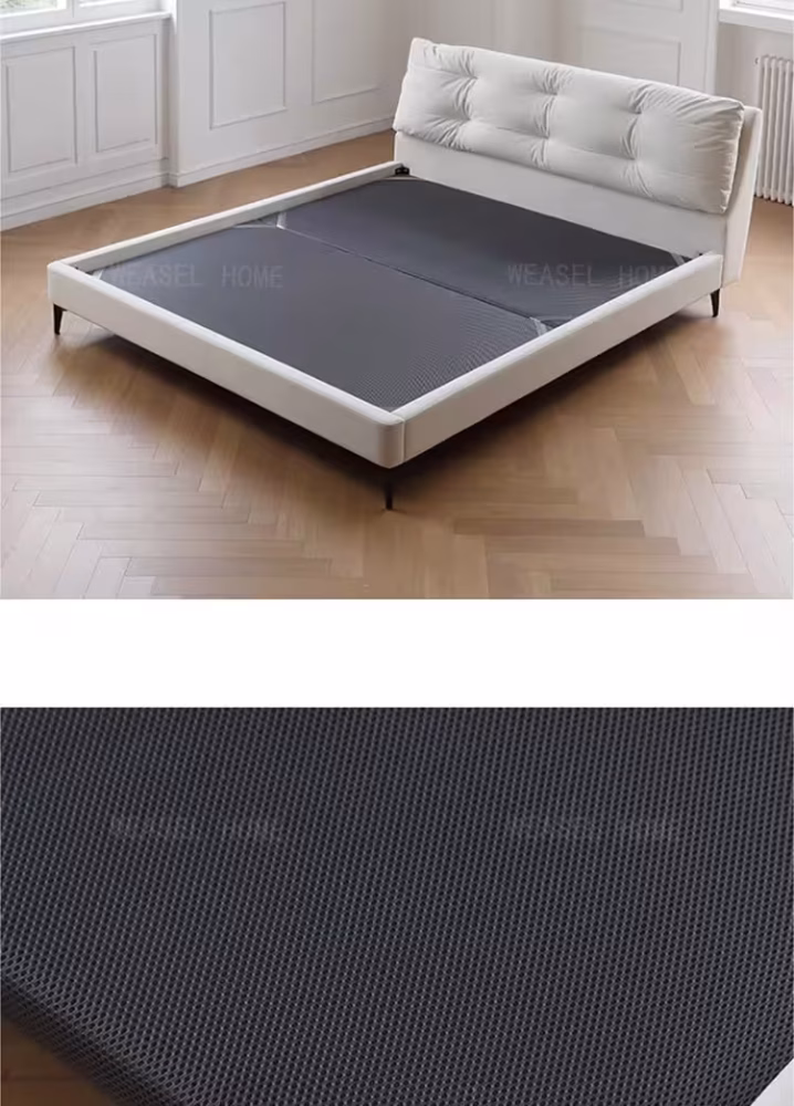 Dante 齊邊皮革床架 18 converted