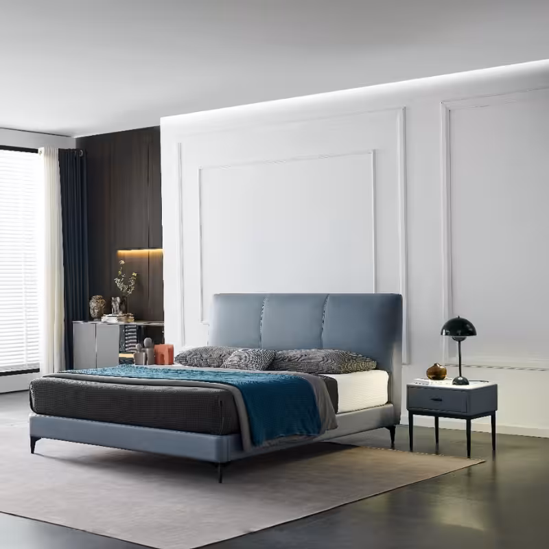 Earl-齊邊科技布床架